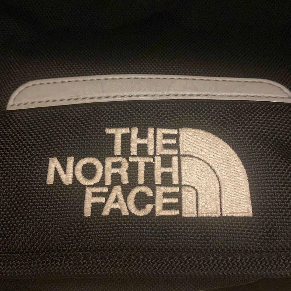 The North Face Laptop Messenger Bag Canvas Black Crossbody Work